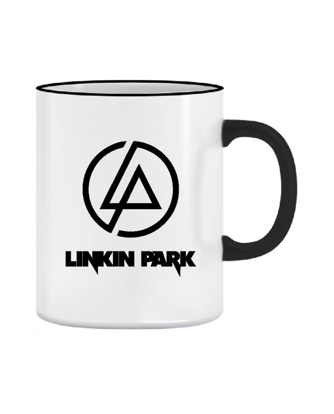 puodelis Linkin Park logo puodelis Linkin Park logo